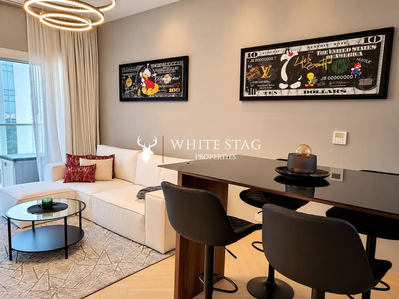 Modern Luxury Living and Dining Interior. png Modern Luxury Living and Dining Interior. png