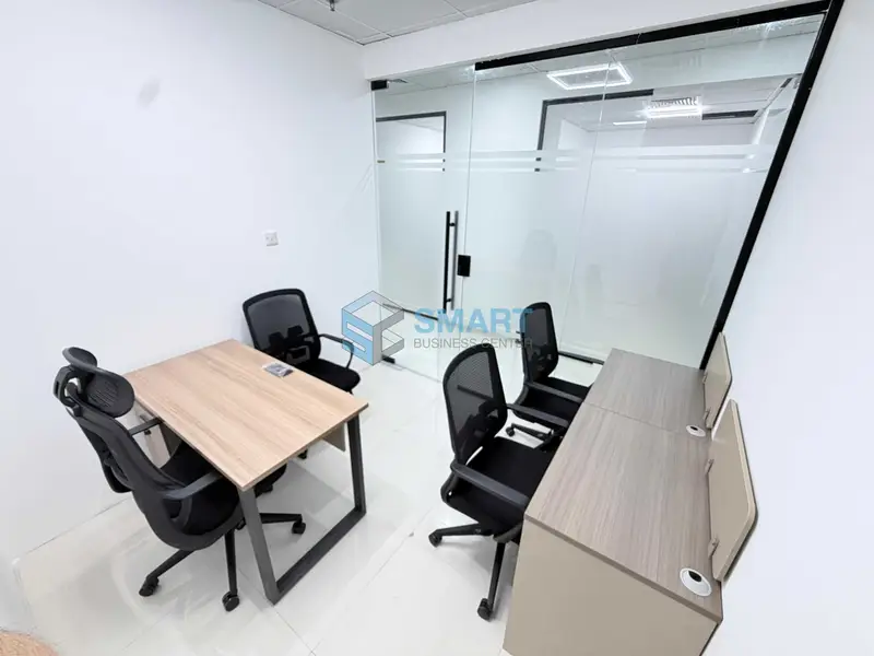 Furnished Workspace 110 SQFT | Metro | All Bills included