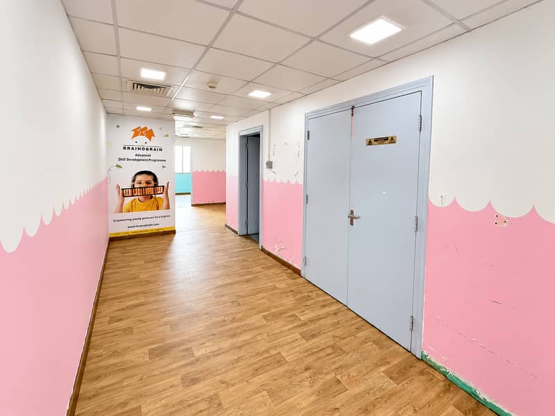Pastel Educational Hallway with Brainobrain Poster. png Pastel Educational Hallway with Brainobrain Poster. png