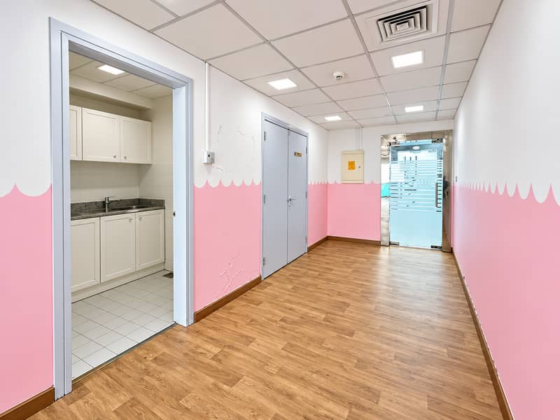 3 Pastel Scalloped Clinic Hallway. png