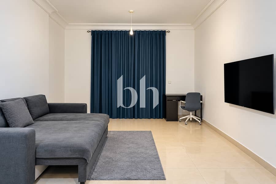 2 Modern Minimalist Living Roomwith Teal Curtains