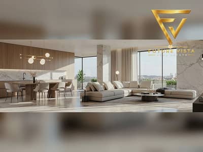 Monolocale in vendita a Dubai Land Residence Complex (DLRC), Dubai - 09_Interior_Living_Dining_Kitchen. jpg
