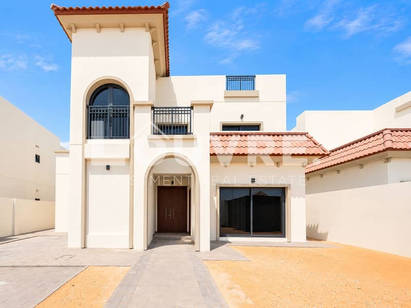4 Sunlit Mediterranean Villa Facade. png