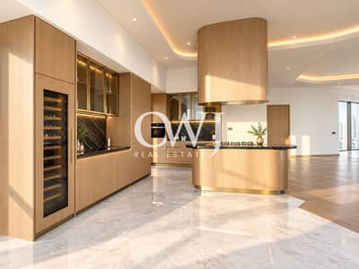 4 Bedroom Flat for Sale in Business Bay, Dubai - Sunlit Luxury Kitchen with City Views (1). png