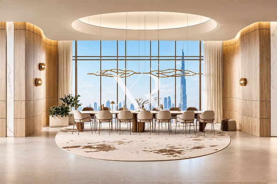 6 Luxurious Dubai Skyline Dining Room. png