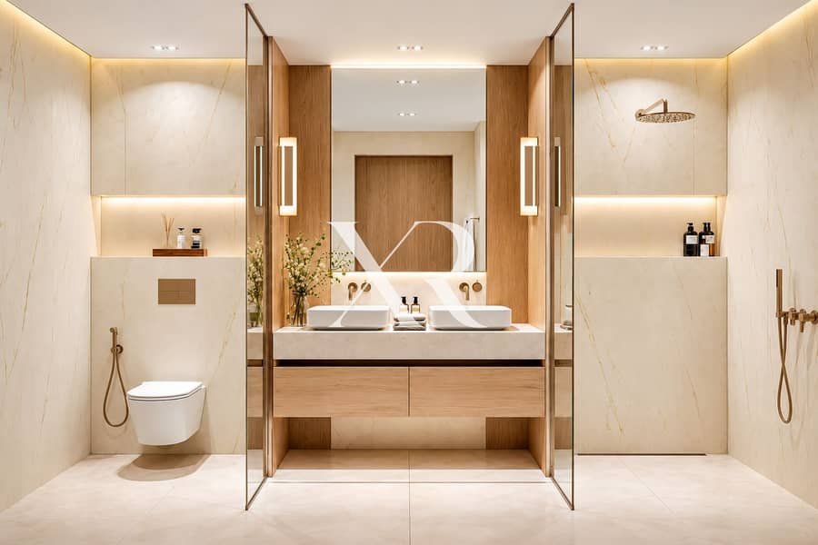 10 Symmetrical Warm Luxury Bathroom. png