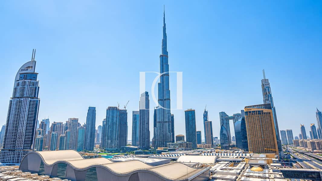 26 Dubai Skyline with Burj Khalifa and Emaar Towers. png