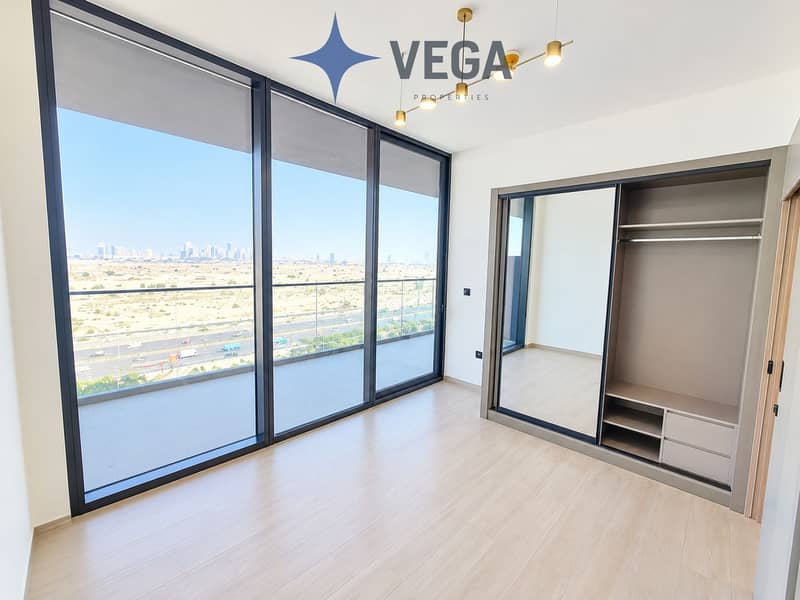 Bright Modern Bedroom with Skyline View. png Bright Modern Bedroom with Skyline View. png