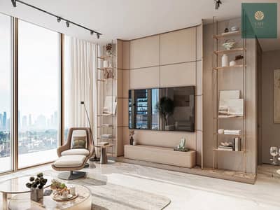 4 Schlafzimmer Wohnung zum Verkauf in Dubai Islands, Dubai - SeaCliff-living-kitchen_002. jpg 4 Schlafzimmer Wohnung zum Verkauf in Dubai Islands, Dubai - SeaCliff-living-kitchen_002. jpg