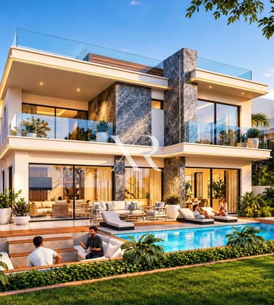 Villa de 5 chambres à à vendre à DAMAC Islands 2, Dubai - Luxury Villa Poolside Retreat. png Villa de 5 chambres à à vendre à DAMAC Islands 2, Dubai - Luxury Villa Poolside Retreat. png