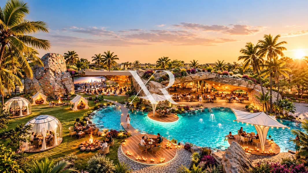 7 Tropical Lagoon Resort at Sunset. png