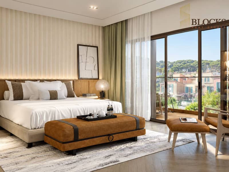 4 Serene Luxury Bedroom with Balcony Views. png