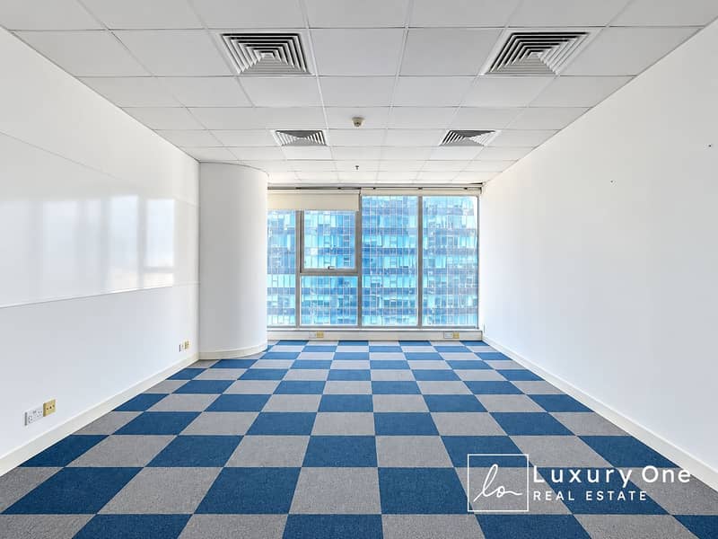5 Empty Modern Office with City Views. png