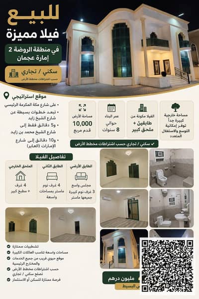 8 habitaciones Villa para en Venta en Al Rawda, Ajman - 1001571163. jpg