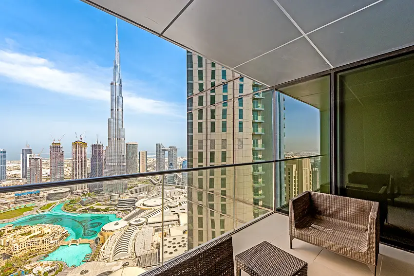 Rented | High Floor| Burj Khalifa View | Furnished