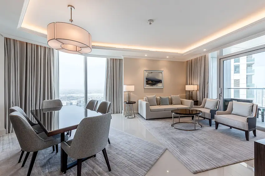 Rented | High Floor| Burj Khalifa View | Furnished