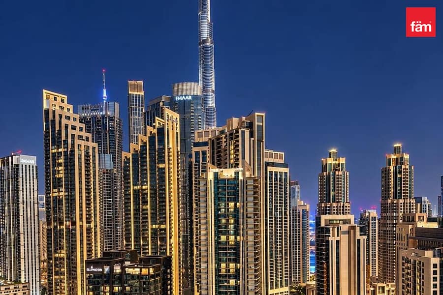Corner & Burj View | High Floor | SemiFurnished Corner & Burj View | High Floor | SemiFurnished