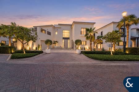 5 Bedroom Villa for Sale in Jumeirah Golf Estates, Dubai - Exclusive Turnkey Mansion overlooking Earth Golf Course