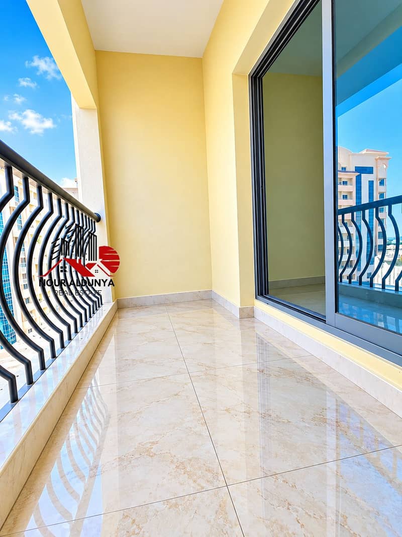 Sunlit Modern Balcony with Wavy Railing. png Sunlit Modern Balcony with Wavy Railing. png