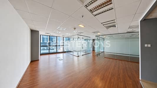 Office for Rent in Jumeirah Lakes Towers (JLT), Dubai - Vacant Now | Partitioned | Grade A Building