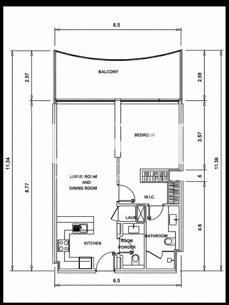 9 Apartment Floor Plan Blueprint. png