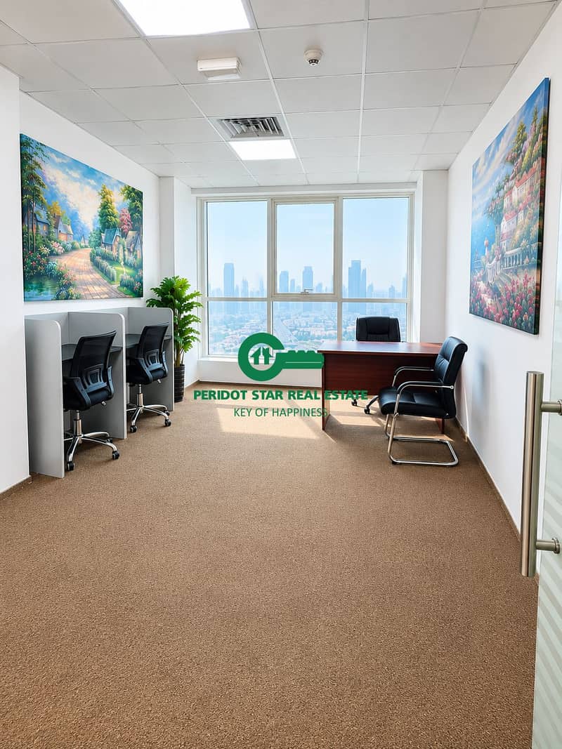3 Bright Modern Office with City View. png