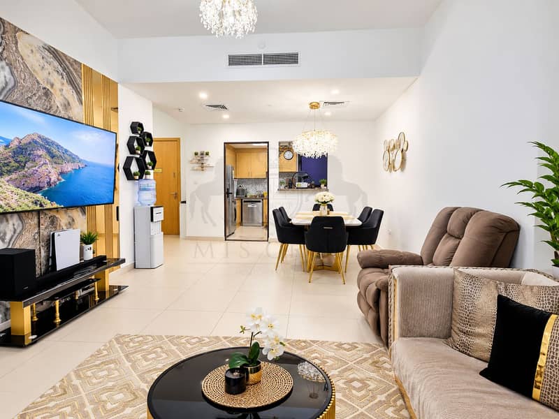 8 Modern Gold-Accented Living Dining Room. png