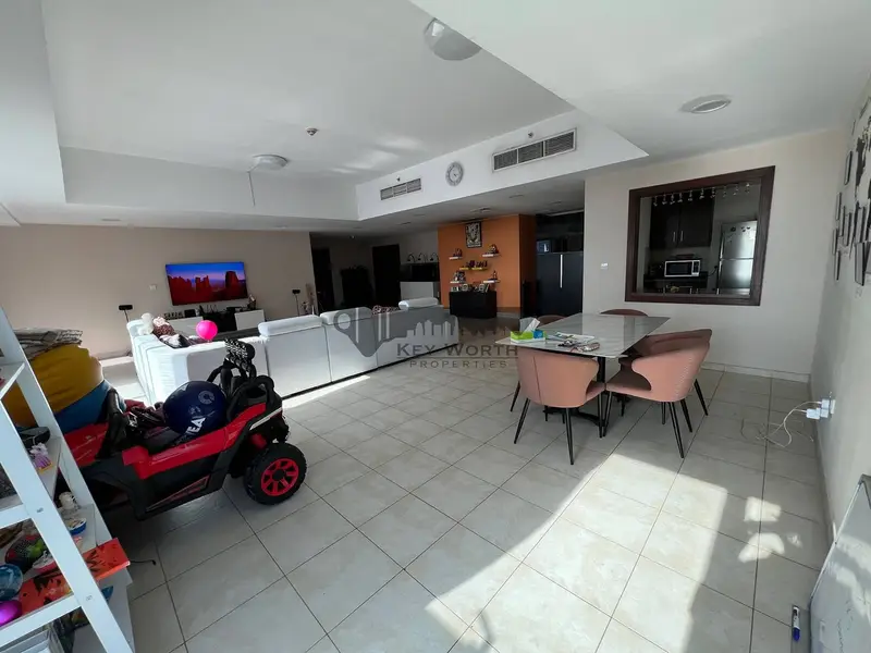 Tower H Large 3BR + Maid | High Floor | Sea View