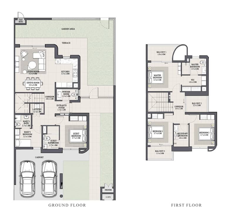 12 Layout corner 4BR Classic. png