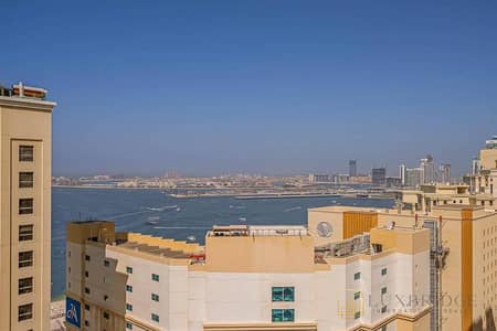 2 Bedroom Apartment for Rent in Jumeirah Beach Residence (JBR), Dubai - Furnished | High Floor | Sea View | Vacant