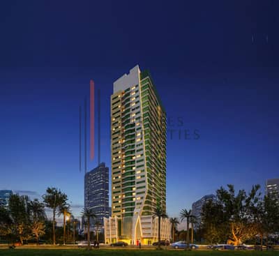 1 Bedroom Apartment for Sale in Emirates City, Ajman - AVR NIGHT RENDER. jpeg