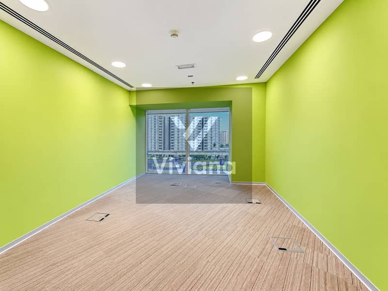 18 Lime Green Office with Urban View. png