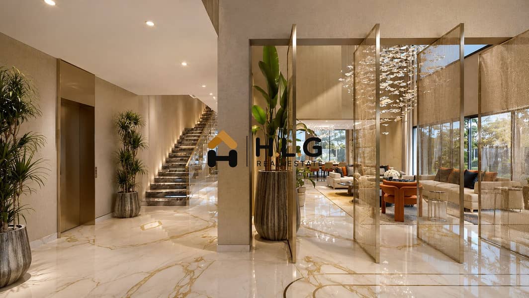 5 Luxury Marble Lobby with Glass Staircase. png