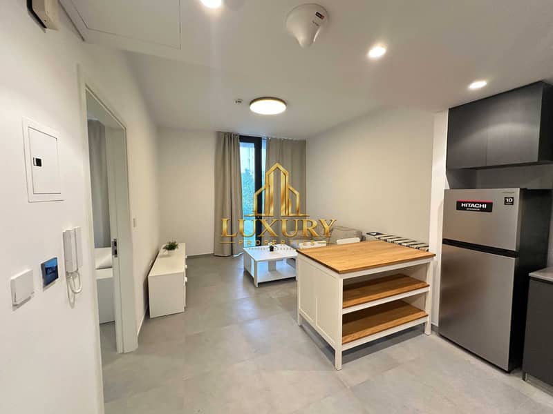 4 FULLY FURNISHED 1 BHK HOME WITH FULL POOL VIEW AT TIRAZ, ALJADA | AED 59K