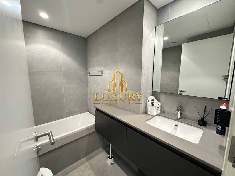 11 FULLY FURNISHED 1 BHK HOME WITH FULL POOL VIEW AT TIRAZ, ALJADA | AED 59K