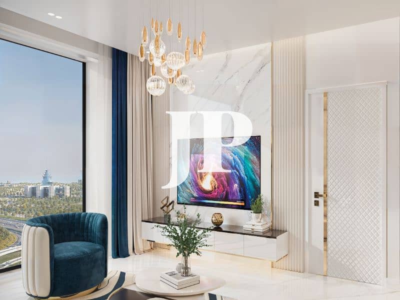 2 1 BHK Living and TV Area. jpg