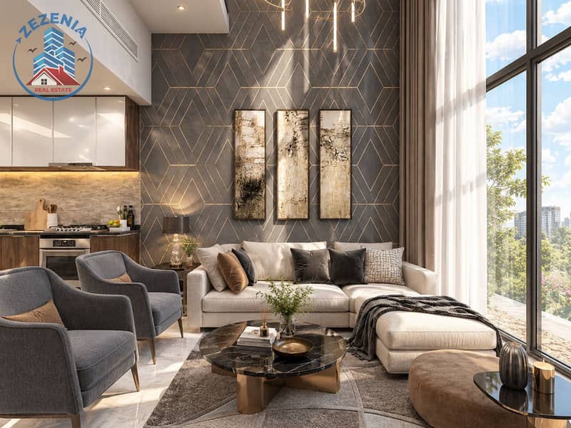 14 Luxe Modern Living Room and Kitchen. png