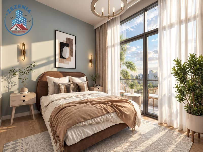 15 Serene Sage Bedroom with Balcony View. png