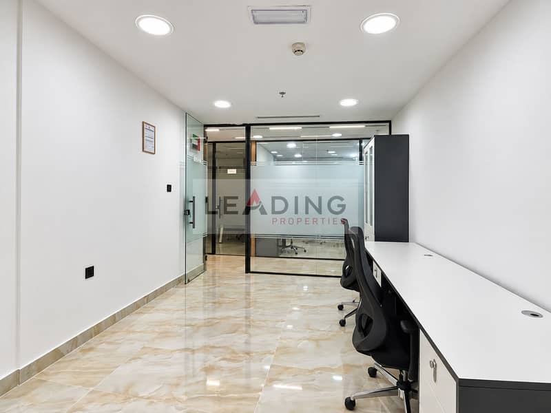 4 Refined Narrow Office Interior. png