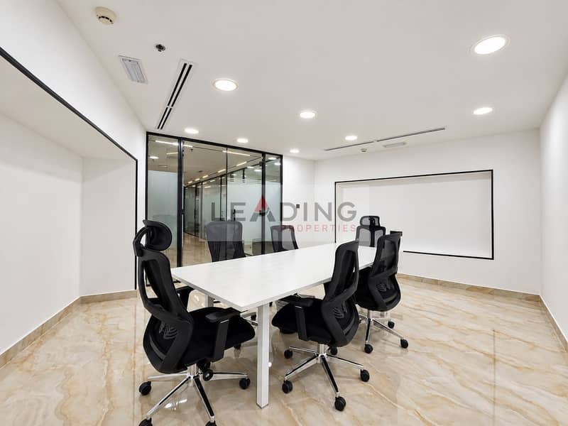 8 Bright, polished conference room. png