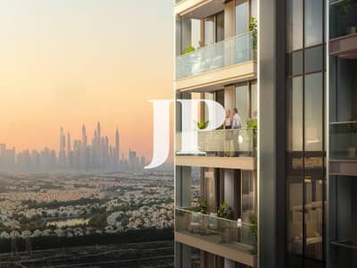 1 Camera Appartamento in vendita a Jumeirah Village Triangle (JVT), Dubai - Balcony View. jpg