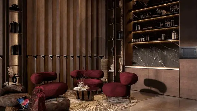 Pool & Boulevard View | Modern Office | Symphony by Imtiaz, Meydan