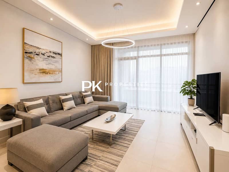 4 Elegant 3BR Apartment in Dubai Greens with Garden View