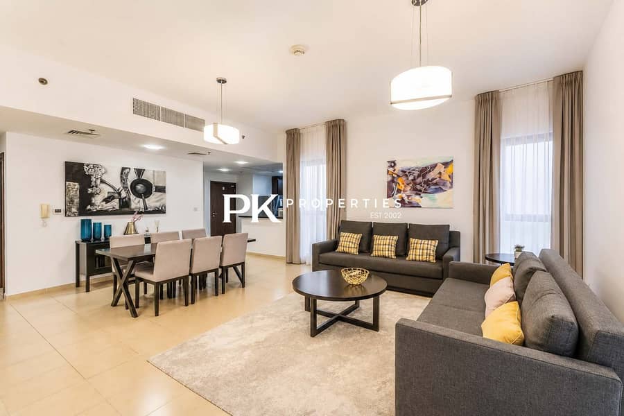 3 1BR Apartment with Pool & Gym in Dubai