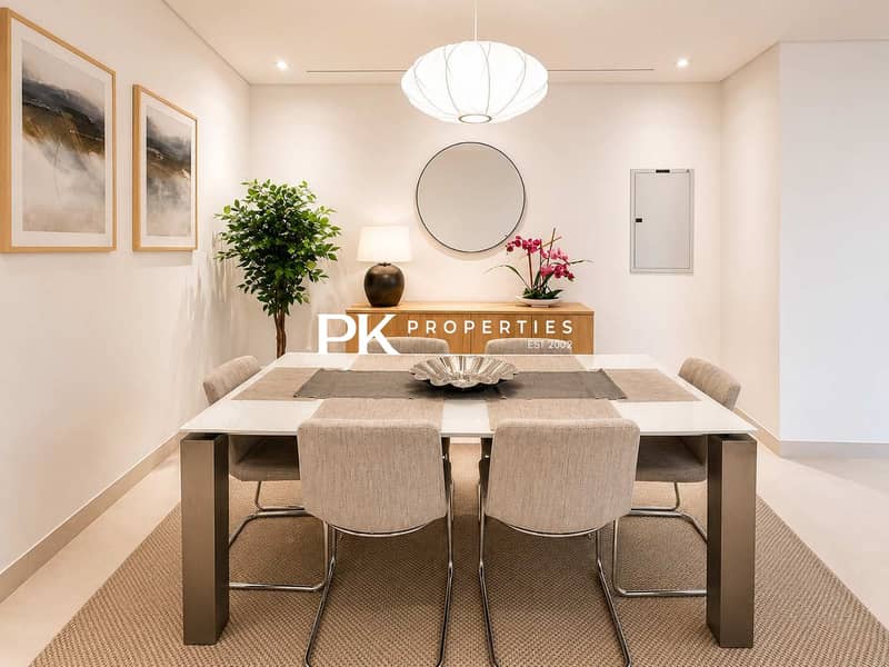 7 Elegant 3BR Apartment in Dubai Greens with Garden View