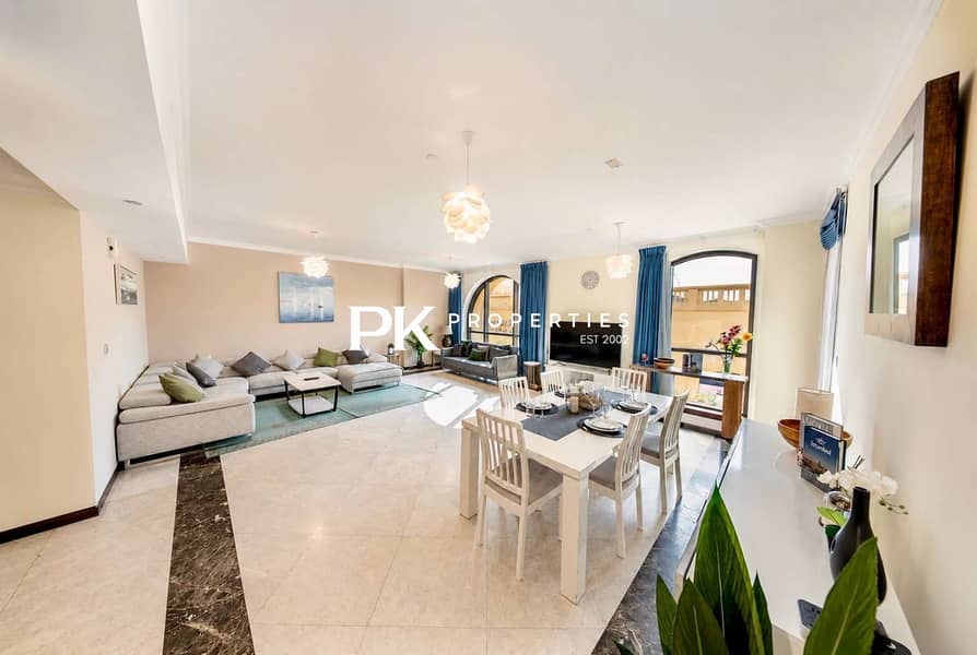 2 Luxury JBR Apartment: Beachfront Bliss & Stunning Views!