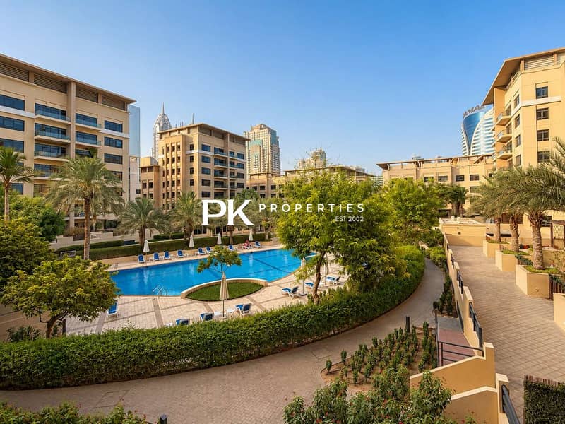 13 Spacious Apartment in Dubai with Patio