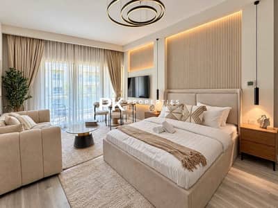 Studio te Huur in The Greens, Dubai - Stylish Upgraded Studio with Balcony in The Greens l Pool a Studio te Huur in The Greens, Dubai - Stylish Upgraded Studio with Balcony in The Greens l Pool a