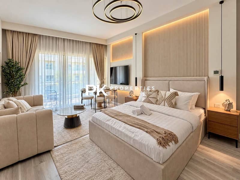 Stylish Upgraded Studio with Balcony in The Greens l Pool a Stylish Upgraded Studio with Balcony in The Greens l Pool a