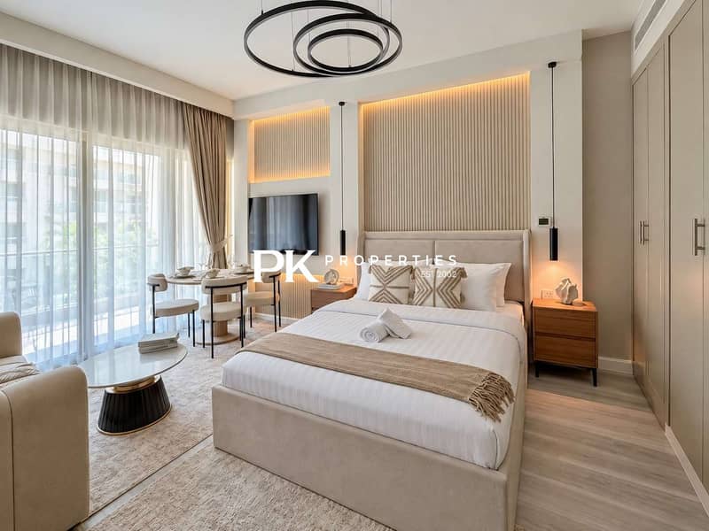 2 Stylish Upgraded Studio with Balcony in The Greens l Pool a